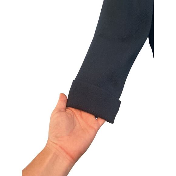 Babaton Womens Society Sweater Knit Size Large Navy Blue Jacket Schaket Aritzia - Picture 9 of 12